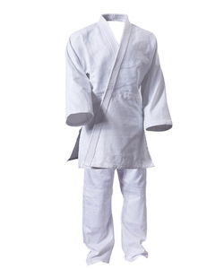 Ensemble d'uniformes de Taekwondo personnalisés pour adultes – Tissage perlé de qualité supérieure, logo frontal, léger et durable en polyester/coton pour l'entraînement aux arts martiaux - Product Image 1