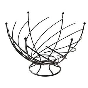 ตะกร้าผลไม้เหล็กทนทานพร้อมสารเคลือบป้องกันสนิมสำหรับใช้ในครัว - Product Image 6