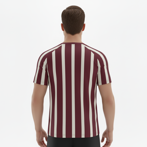 เสื้อฟุตบอลแบบขายส่ง ตัดเย็บตามสั่ง ระบายอากาศได้ดี แบบซับลิเมชั่น - Product Image 3