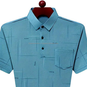 Camiseta de polo de golf para hombre de alta calidad hecha a medida con logotipo de secado rápido con cuello en V, ropa a granel, paca de ropa mixta, ropa usada - Product Image 1