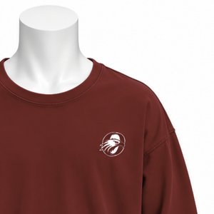 T-shirt à manches longues marron chocolat inversé coupe droite 100 % coton épaules tombantes délavé décontracté homme streetwear séchage rapide - Product Image 5