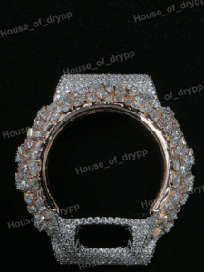 นาฬิกาฮิปฮอปฝังเพชรโมอิสซาไนต์ VVS แบบ Iced Out รุ่น 6900 Status Case - Product Image 2