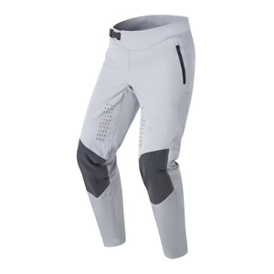 Pantalon de VTT pour homme adulte avec protections pour les genoux et poches latérales, coupe sportive, taille élastique - Product Image 3