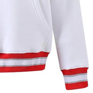Sweat-shirt à col rond pour jeunes, teint en pièce, en mélange de coton biologique naturel - Product Image 4