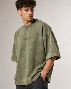 Camiseta Vibe Craft para Hombre, Corte Regular, Cuello Regular, 100% Algodón Canvas, Manga Corta, Transpirable, Ecológica, de Secado Rápido - Product Image 2