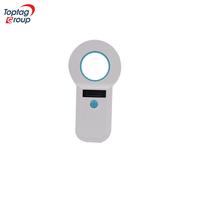 Lector de Microchip RFID 134.2KHz FDX-B EMID W90B, Portátil, Resistente al Agua, de ABS, Escáner para Animales, Perros, Gatos, con USB