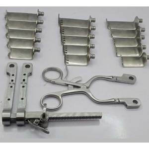 Caspar cervical retractor complete set neuro spine surgery instruments orthopedic neurosurgery tools stainless steel hospital - Product Image 3