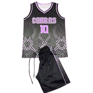 Uniforme de Baloncesto Personalizado con Sublimación, Jersey y Pantalones Cortos, Ropa Deportiva de Equipo al por Mayor, Transpirable, de Secado Rápido - Product Image 4