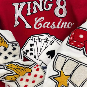 Veste de baseball premium pour homme, style streetwear, en polyester, à manches longues, prix usine, pas cher. - Product Image 3