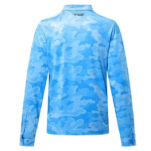 Camiseta Polo para Hombre, Fabricada en Fábrica, con Estampado Completo, Secado Rápido, Impresión por Sublimación Completa, Tejido de Punto de Alta Calidad, Diseño Sólido - Product Image 4