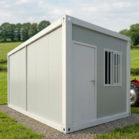 Casa Contenedor Modular Desmontable Moderna y Resistente al Invierno para Granjas y Zonas Rurales con Estructura de Acero Duradera
