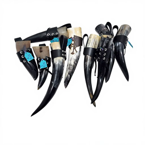 Auténtico Cuerno Vikingo para Beber, Cuerno de Buey Natural Pulido, Alta Calidad, Logotipo Personalizado, Arte Folclórico, Amantes de la Cerveza, Hecho a Mano, Tradicional - Product Image 1