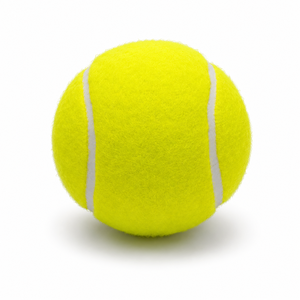 Balle de tennis jaune en feutre durable pour usage récréatif - Product Image 5