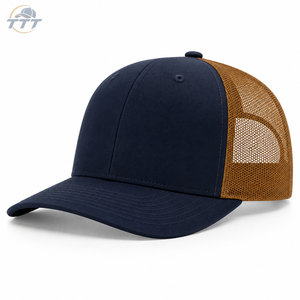 Casquette Trucker Marron et Blanche Personnalisée à 6 Panneaux avec Broderie 3D et Filet, Chapeau Snapback – Vente en Gros Direct Usine - Product Image 3