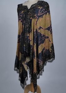 Chal de Cachemira para Mujer, con Cristales, de Lana Fina, Suave, Ligero y Elegante, para Bodas y Fiestas - Product Image 4