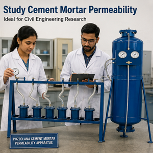 Aparato de Permeabilidad para Mortero de Cemento Pozzolana |   Equipo de Prueba de Permeabilidad al Agua del Mortero de Cemento |   Máquina de Pruebas de Laboratorio - Product Image 4