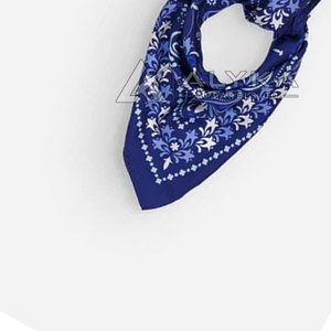 Breathable Lightweight Luxury Bows Head Wrap Neck Bulk Custom <b>Bandana</b> 100% Silk Material Outdoor Adventure - Product Image 2