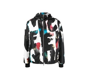 Nuevo artículo: Chaqueta cortavientos para hombre, elegante, con estampado de color personalizado, reversible, impermeable, 100% nailon en la parte delantera, para venta en línea. - Product Image 6
