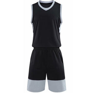 Custom Men Basketball Uniform Set Black Yellow Blue Geometric Sublimated Jersey Shorts Moisture Wicking Breathable <b>Athletic</b> Wear - Product Image 4