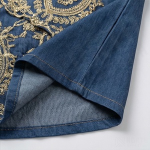 Abaya Modeste Grande Taille Respirante Broderie Ramadan Kaftan Vêtements Islamiques Femme Musulmane Taille Personnalisable Designer - Product Image 6