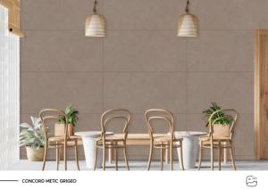 Carrelage en porcelaine mat gaufré design 600x1200mm 60x120cm 24x48 pouces, grande surface décorative pour projets modernes - Product Image 3