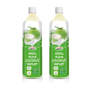 Eau de coco en marque privée 1L, jus de fruits et légumes en bouteille, fabricant Nawon, certifié ISO, échantillon gratuit, service OEM - Product Image 1
