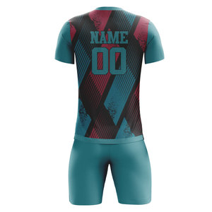 Custom Soccer Kit Uniform Football Club Men Soccer Jersey <b>Set</b> Sublimated Breathable Football Uniform wholesale Supplier - Product Image 2