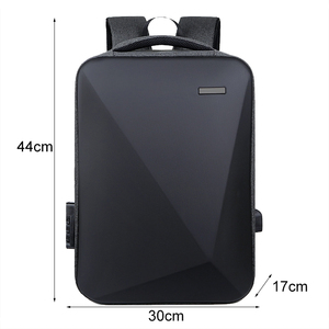 Mochila Antirrobo para Portátil de Piel Sintética Oxford, con Cierre, Gran Capacidad (20-39L), Unisex, para Oficina y Escuela, para Computadora de 15 Pulgadas - Product Image 2