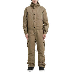 Traje de Esquí Impermeable para Deportes de Invierno, Traje de Nieve Impermeable y Cortavientos, Traje de Invierno para Exteriores, Traje de Esquí Aislado para Snowboard - Product Image 1