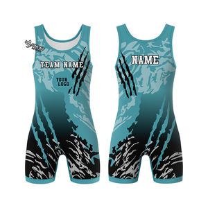 Combinaison de lutte unisexe pour la musculation, concevez votre propre combinaison de lutte personnalisée par sublimation pour hommes - Product Image 6