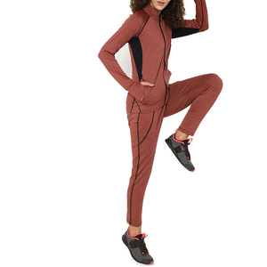 Conjunto Deportivo de Invierno para Mujer, a la Moda, de Manga Larga, con Capucha y Pantalones a Juego, Mezcla de Algodón, Dos Piezas, Cómodo y Casual 2026 - Product Image 3