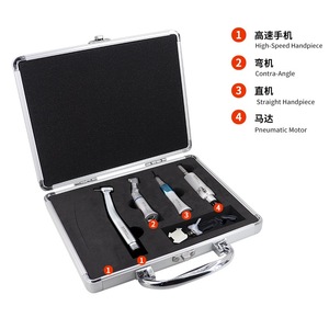 Deasin Dental FX 1:1 Pieza de mano dental recta de baja velocidad con cono de acero inoxidable para laboratorio dental - Product Image 4