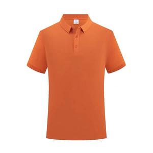 Men's Navy <b>Blue</b> <b>Polo</b> <b>Shirt</b> Short Sleeve Solid Color Casual Regular Fit Breathable Cotton Oxford Fabric Woven Design - Product Image 2