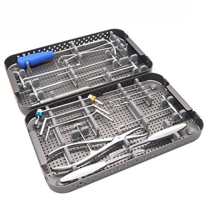 Kit de Instrumentos para Cirugía Ortopédica de Fragmentos Grandes, Placa de Bloqueo Óseo y Tornillos, Herramientas de Acero Inoxidable con Caja de Esterilización - Product Image 6