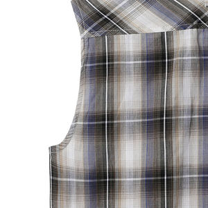 Camiseta sin Mangas de Franela para Hombre, Fabricada en Pakistán, con Cierre de un Botón, Corte Regular, Informal, Primavera, Poliéster/Algodón, Alta Calidad - Product Image 4