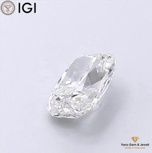 Diamant de laboratoire CVD 1,00 CARAT, taille coussin, avec certificat IGI, couleur F, clarté VVS2, pour pièce maîtresse haut de gamme - Product Image 3