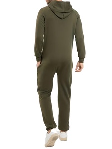 ชุดจั๊มสูทมีฮู้ดแบบซิปเต็มตัวสำหรับผู้ชาย ราคาโรงงาน ราคาแข่งขัน มีกระเป๋าแบบจิงโจ้ รับสกรีนโลโก้ ผ้าเฟรนช์เทอร์รี่เนื้อหนา ผลิตในบังกลาเทศ - Product Image 2