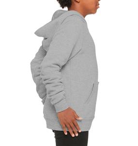 Custom Logo Teal Blue Hoodie <b>Men</b> High Quality Plain Cotton Fleece <b>Pullover</b> Streetwear Turquoise Blank Hooded Sweatshirt - Product Image 5