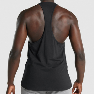 เสื้อกล้ามออกกำลังกาย Herron Fitness สำหรับผู้ชาย ผ้าฝ้ายออร์แกนิคแบบกำหนดเอง เสื้อกล้ามเพาะกายสำหรับผู้ชาย เสื้อกล้ามยิม - Product Image 6