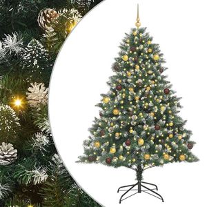 Albero di Natale artificiale verde da 82,68 pollici con 300 LED - Product Image 2