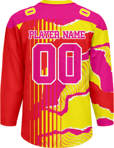 Créez votre propre maillot de hockey sur glace avec logo personnalisé - Maillot de hockey sur glace de qualité supérieure à vendre - Maillot de hockey sur glace sur mesure - Product Image 3