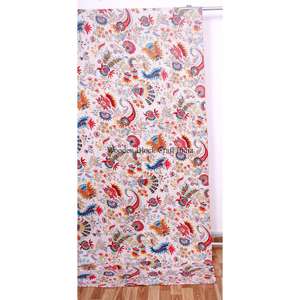 high quality Handmade paisley Printed Vintage Eco-Friendly Season <b>Double</b> Size Organic 100%Cotton Kantha Spread Printing - Product Image 3