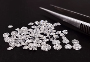 Diamante CVD cultivado en laboratorio, suelto, con claridad VVS-VS, color D, corte EX-VG, tamaño de 2 a 5 mm, peso total de 15.40 ct, para la fabricación de joyas. - Product Image 2