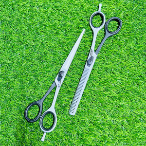 Ciseaux de coiffure professionnels en acier inoxydable de 7 pouces, lot de 2, ultra-affûtés, pour la coupe des cheveux – Vente chaude - Product Image 1
