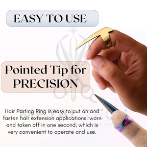 New Trendy Hair Extensions Remover <b>Pliers</b> <b>Set</b>, Micro Beads Hair Loop Tool Stainless Steel Packed In Soft Case Hair Parting Tools - Product Image 4