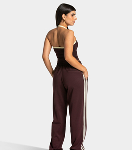 Pantalones Deportivos de Mujer Personalizados, de Cintura Media, Estilo Urbano, de Invierno, de Pierna Ancha, Transpirables, de Forro Polar, con Parte Inferior Recta - Product Image 2