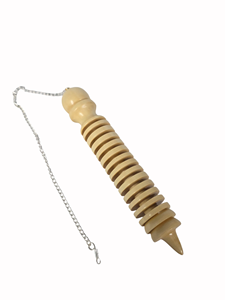 Péndulo de Madera de Palisandro ISIS y OSIRIS Hecho a Mano para Radiestesia - Metafísico, Estilo New Age, Precio Razonable en Amayra Crystals Export - Product Image 1