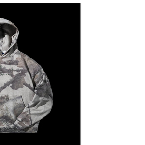 Custom Camo <b>Hoodie</b> Real Tree Streetwear Urban Fashion Men Women Unisex 100% Cotton Knitted Fleece Breathable Garment Dyed - Product Image 2