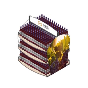 3-Layer Cocktail & <b>Beer</b> <b>Display</b> <b>Rack</b> - Product Image 5