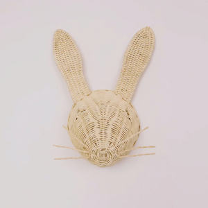 Ornements muraux décoratifs en rotin pour les chambres d'enfants, tissés en rotin naturel, décoration murale - Product Image 4